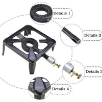 موقد غاز مربع صيني كبير