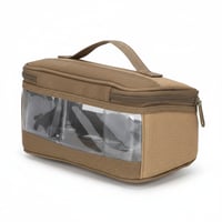 شنطة علب بهارات كبير شفاف 6 علب كوفي