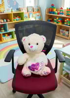 لعبة قطنية دب وسط حجم 40CM