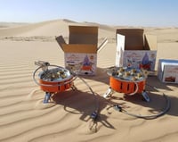 موقد غاز للرحلات مع جراب