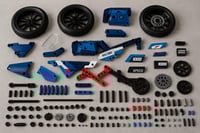 مجموعة مكعبات بناء الدراجة النارية