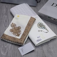 هديه شتويه فخمه قماش ديور وشال كشميري