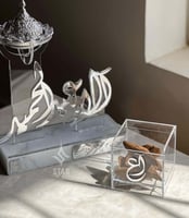 مبخرة فخمة مع صندوق للبخور