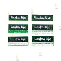 درزن بروشات اليوم الوطني 95 عزنا بطبعنا مغناطيس