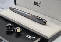 طقم كبك وقلم ماركة مونت بلانك