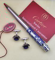 طقم كبك وقلم كارتير سانتوس دو