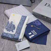 هديه شتويه فخمه قماش ديور وشال كشميري