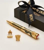 طقم كبك وقلم مونت بلانك