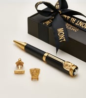 طقم كبك وقلم مونت بلانك