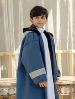 فروة ولادي جوخ لون كحلي