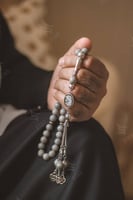 سبحه ملكيه فاخره فضة