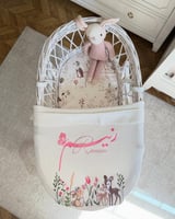 بطانية اطفال مطرزه بالاسم