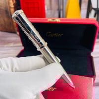 قلم كارتير فص ازرق مع الملحقات