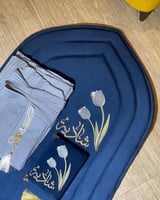 طقم صلاة بالاسم تطريز