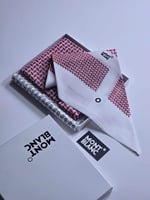 شماغ مونت بلانك الأحمر الفاتح - اصدار 2026