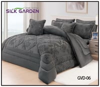 تسوق الان مع مفرشsilk من الخارج شعر و من الداخل فر...