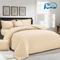 طقم مفرش نفر مضغوط (سادة) – أناقة عصرية وعناية فائ...