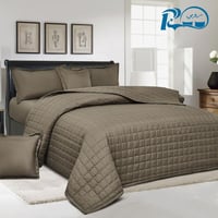 طقم مفرش نفر مضغوط (سادة) – أناقة عصرية وعناية فائ...