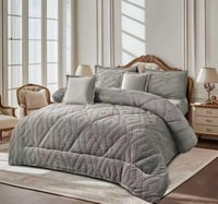 لحاف شتوي نفر ونصف مخمل لنوم دافئ ومريح