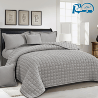 طقم مفرش نفر مضغوط (سادة) – أناقة عصرية وعناية فائ...