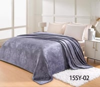 بطانية المكيف نفرين مخمل محفور 160جم مقاس 220*240س...