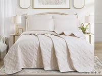 طقم مفرش نفر ونص مضغوط (4 قطع) – نعومة مثالية لراح...