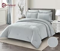 مفرش oxford العالمي 6 قطع مخمل من الجهتين خياط متق...