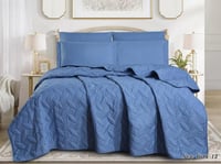 طقم مفرش نفر ونص مضغوط (4 قطع) – نعومة مثالية لراح...