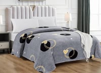 بطانية نفرين ناعمة وزن 1000جم تقريبا