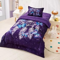 مفرش أطفال رسوم حشوة مخمل فرو 3ق