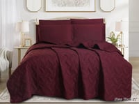 طقم مفرش نفر ونص مضغوط (4 قطع) – نعومة مثالية لراح...