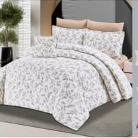 مفرش صيفي قطن نفر ونص – 4 قطع | جودة فائقة وراحة م...