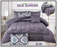 مفرش مخمل مع فرو وجهين 8 نوعية سلك