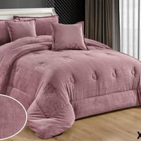 مفرش مخمل فرو سادة 4ق نفر ونص