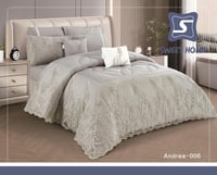 مفرش نفرين دانتيل 7 قطع عرائيسي