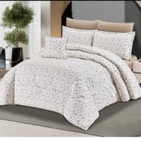 مفرش صيفي قطن طبيعي – 7 قطع نعومة وانتعاش