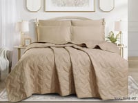 طقم مفرش نفر ونص مضغوط (4 قطع) – نعومة مثالية لراح...