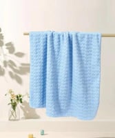 بطانية مواليد سادة محفور مقاس 110*140سم