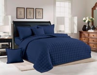 مفرش ساده مضغوط نفرين – 6 قطع – صيني | خامة مايكرو...