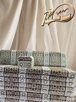 طقم جلسة عربي بقماش تركي ممتاز 3ق