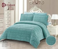 مفرش oxford العالمي 6 قطع مخمل من الجهتين خياط متق...