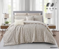 لحاف بخامة الجاكارد الفاخر 8 قطع