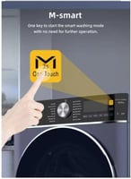 غسالة سرين تعبئة أمامية ، 6 كجم ، تنشيف جزئي 75% ،...