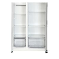 ثلاجة جنرال سوبريم بابين دولابي 15.6 قدم اسود استي...