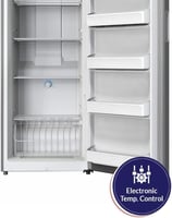 فريزر نوفراست علوي باب واحد من ارو، 18 قدم مكعب، 5...