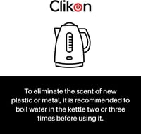 كليكون غلاية كهربائية لاسلكية مزدوجة الجدار خالية...