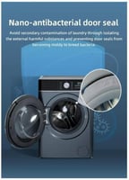 غسالة سرين تعبئة أمامية ، 6 كجم ، تنشيف جزئي 75% ،...