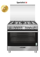 فرن جليم غاز 60*90، أمان تام، متعدد الوظائف، مروحة...