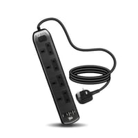 توصيلة كهربائية جرين هوم 4 منافذ طاقة 2 منافذ usb-...