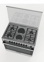 فرن جليم غاز(غاز&ك)60*90، 6 شعلات، أمان تام- متعدد...